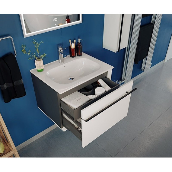 Тумба подвесная с раковиной Roca Aneto 80 см 857430806 - 4 Тумба подвесная с раковиной Roca Aneto 80 см 857430806 фото 4