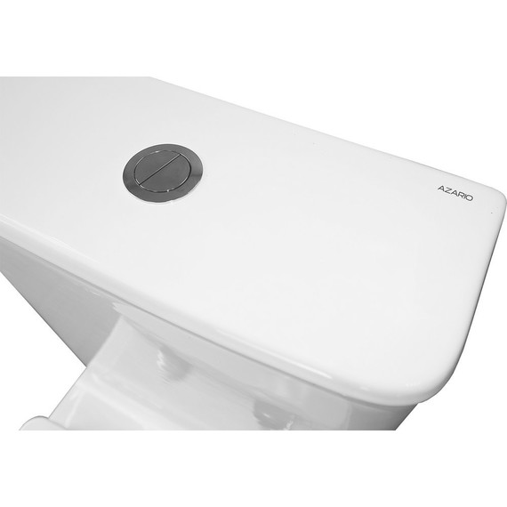 Унитаз-компакт безободковый Azario Anteo Square AZ-1218A с тонкой крышкой микролифт фото 8