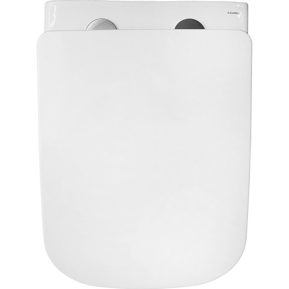 Унитаз подвесной безободковый Azario Hugo AZ-3103 с тонкой крышкой микролифт фото 9
