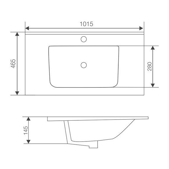 Тумба подвесная с раковиной Mirsant Next 100/1 см (раковина More 100), белый - 6 Тумба подвесная с раковиной Mirsant Next 100/1 см (раковина More 100), белый фото 6