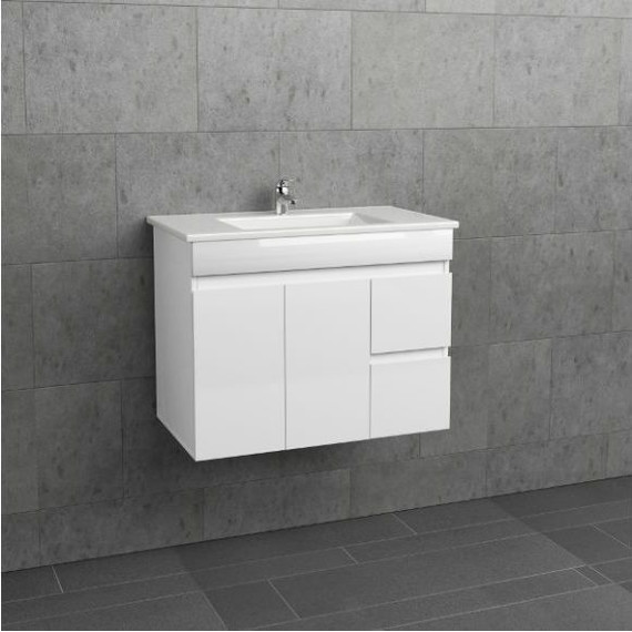 Тумба подвесная с раковиной Mirsant Next 100/1 см (раковина More 100), белый - 3 Тумба подвесная с раковиной Mirsant Next 100/1 см (раковина More 100), белый фото 3