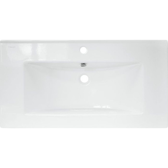 Тумба напольная с раковиной Mirsant Next 90 см (раковина Квадро 90) белый - 9 Тумба напольная с раковиной Mirsant Next 90 см (раковина Квадро 90) белый фото 9