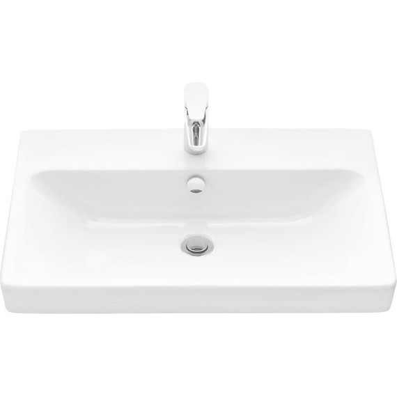 Тумба подвесная с раковиной Акватон Оливия 70 см 1A254301OL010, белый матовый - 8 Тумба подвесная с раковиной Акватон Оливия 70 см 1A254301OL010, белый матовый фото 8