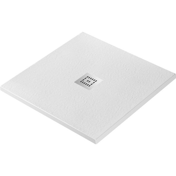 Каменный поддон BelBagno UNO 90х90 см TRAY-MR-UNO-A-90-35-W-CR фото 2