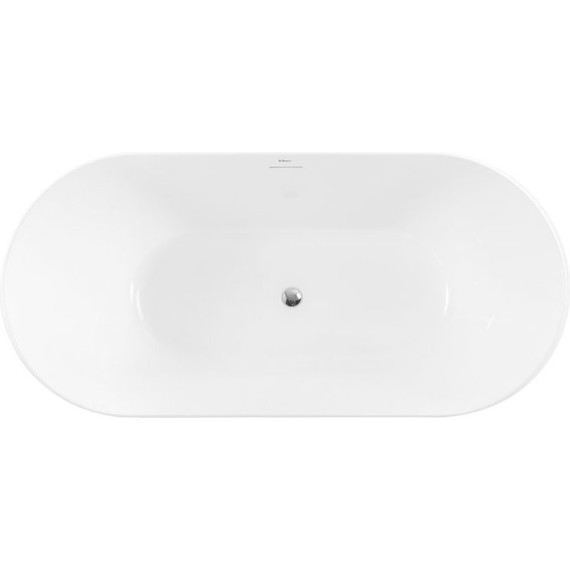 Ванна отдельностоящая BelBagno 170x80 см BB411-1700-800-MATT, белый матовый фото 7