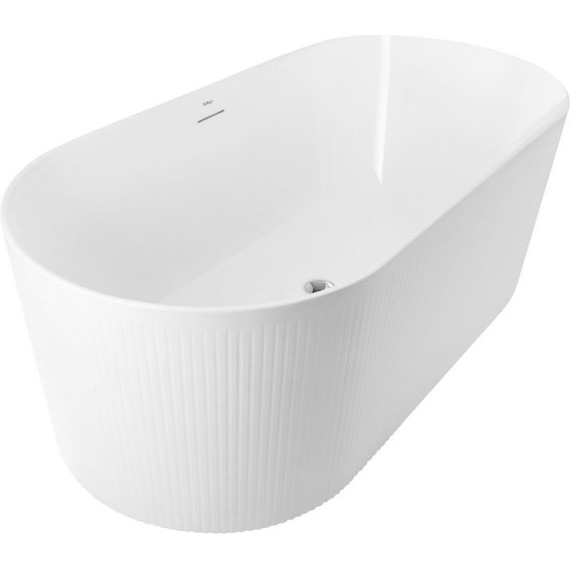 Ванна отдельностоящая BelBagno 170x80 см BB411-1700-800-MATT, белый матовый фото 8