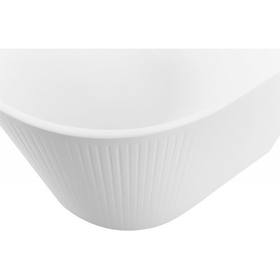 Ванна акриловая BelBagno 170x80 см BB412-1700-800-MATT, белый матовый фото 4