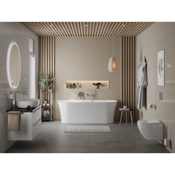 Ванна акриловая Belbagno 170x75 см BB711-1700-750, Размер - мм: 1700х750 - 7 Ванна акриловая Belbagno 170x75 см BB711-1700-750, Размер - мм: 1700х750 фото 7