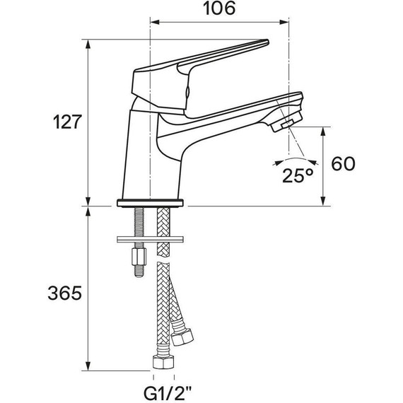 Смеситель для раковины Santek Венга WH5A02003C001 фото 9