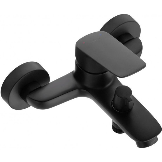 Смеситель для ванны Santek Таос WH5A10009N001, чёрный матовый фото 2