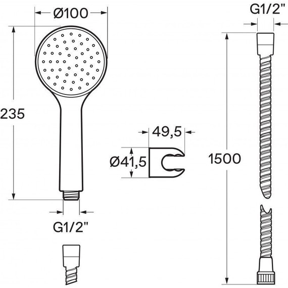 Смеситель для ванны Santek Баус WH5A10010C001 фото 6