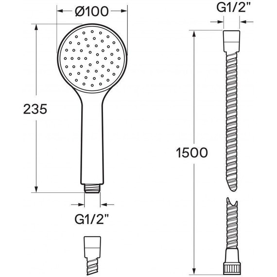 Смеситель для ванны Santek Рокс WH5A12014C001 фото 5