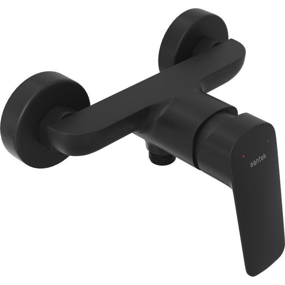 Смеситель для душа Santek Таос WH5A20009N001, чёрный матовый фото 2