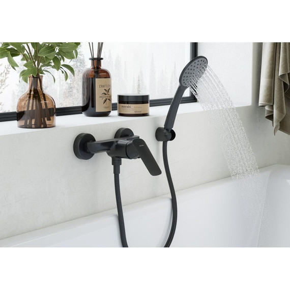 Смеситель для душа Santek Таос WH5A20009N001, чёрный матовый фото 3