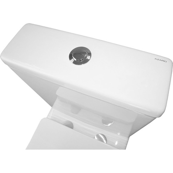 Унитаз-компакт безободковый Azario Flin AZ-1363C с тонкой крышкой микролифт фото 10