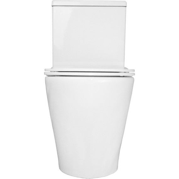 Унитаз-компакт безободковый Azario Flin AZ-1363C с тонкой крышкой микролифт фото 11