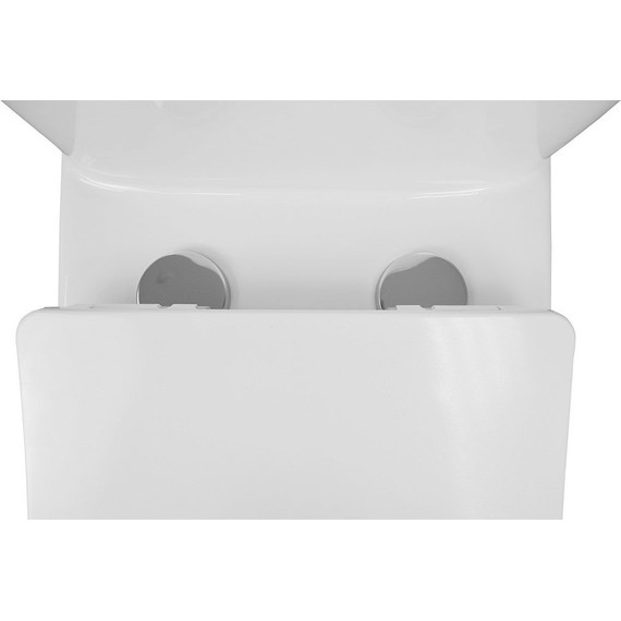 Унитаз-моноблок безободковый с функцией биде Azario Sente AZ-8614B с тонкой крышкой микролифт - 12 Унитаз-моноблок безободковый с функцией биде Azario Sente AZ-8614B с тонкой крышкой микролифт фото 12