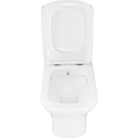 Унитаз-моноблок безободковый с функцией биде Azario Lodi AZ-8617B с тонкой крышкой микролифт - 4 Унитаз-моноблок безободковый с функцией биде Azario Lodi AZ-8617B с тонкой крышкой микролифт фото 4