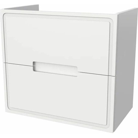 Тумба подвесная с раковиной Taliente Olejio 80 см TA-MBO-80PR-blanco, белый глянцевый фото 3