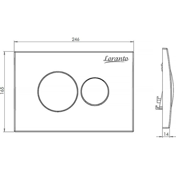 Инсталляция с подвесным унитазом комплект: Loranto 4501 с подвесным безободковым унитазом Teramo AZ-0053-UQ сиденье микролифт (Система смыва торнадо) кнопка смыва белая глянцевая + набор для гигиенического душа Haiba HB5511 - 18 Инсталляция с подвесным унитазом комплект: Loranto 4501 с подвесным безободковым унитазом Teramo AZ-0053-UQ сиденье микролифт (Система смыва торнадо) кнопка смыва белая глянцевая + набор для гигиенического душа Haiba HB5511 фото 18