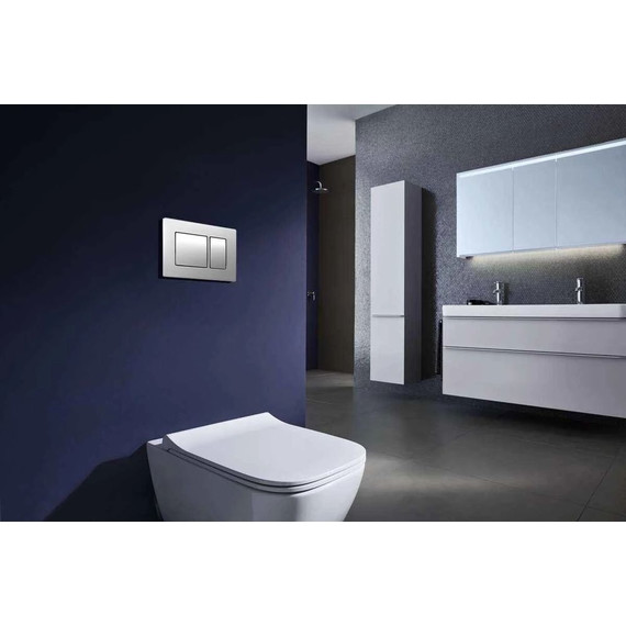 Инсталляция для подвесного унитаза Azario AZ-8010-1000 (кнопка смыва хром матовая AZ-8200-0030) - 5 Инсталляция для подвесного унитаза Azario AZ-8010-1000 (кнопка смыва хром матовая AZ-8200-0030) фото 5