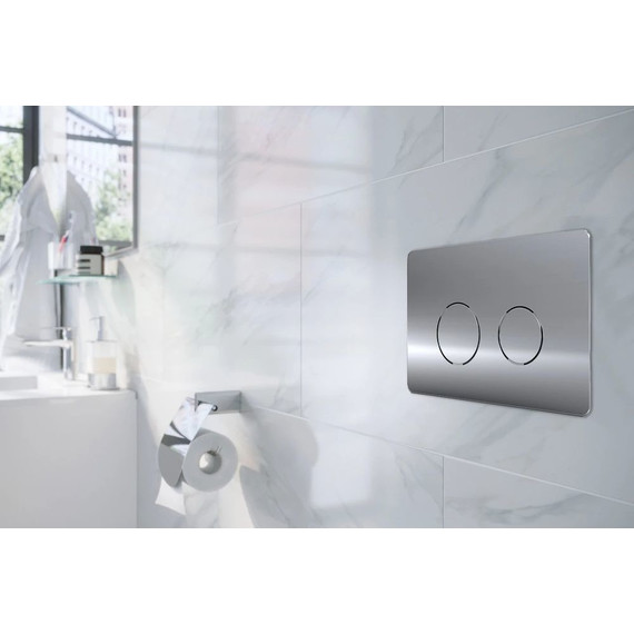 Инсталляция для подвесного унитаза Azario AZ-8010-1000 (кнопка смыва хром глянцевая AZ-8200-0084/AZ-P57-0120) фото 5