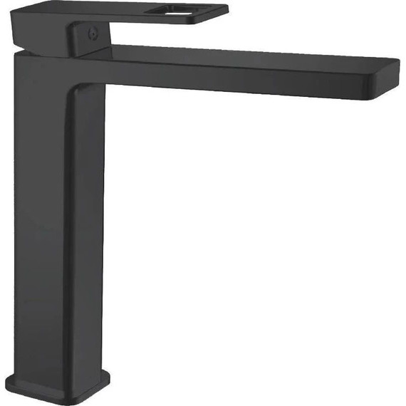 Душевой комплект Haiba: Душевая стойка HB24615-7 + смеситель для раковины высокий HB11615-7, цвет чёрный матовый - 2 Душевой комплект Haiba: Душевая стойка HB24615-7 + смеситель для раковины высокий HB11615-7, цвет чёрный матовый фото 2