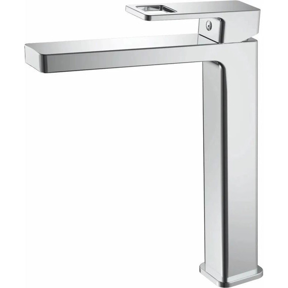 Душевой комплект Haiba: Душевая стойка HB24615 + смеситель для раковины высокий HB11615, цвет хром - 3 Душевой комплект Haiba: Душевая стойка HB24615 + смеситель для раковины высокий HB11615, цвет хром фото 3