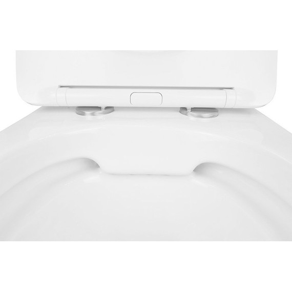 Инсталляция с подвесным унитазом комплект: Aquatek Standart 50 INS-0000012 с подвесным безободковым унитазом Azario Gloria AZ-2003 сиденье микролифт, крепление, кнопка смыва хром глянцевая + набор для гигиенического душа Haiba HB5511 - 9 Инсталляция с подвесным унитазом комплект: Aquatek Standart 50 INS-0000012 с подвесным безободковым унитазом Azario Gloria AZ-2003 сиденье микролифт, крепление, кнопка смыва хром глянцевая + набор для гигиенического душа Haiba HB5511 фото 9