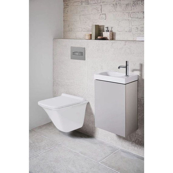 Инсталляция для унитаза Loranto 4501 (кнопка смыва хром матовая 7321) фото 5