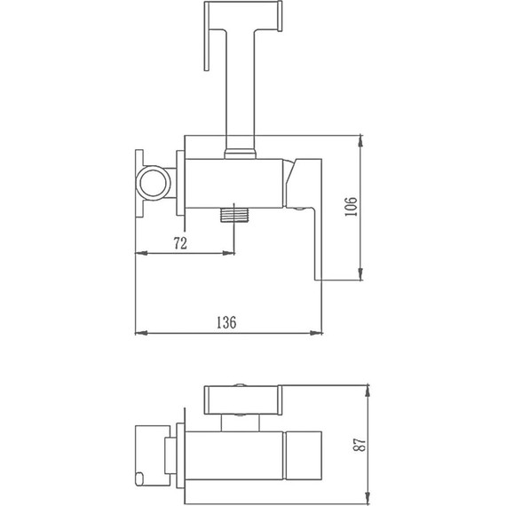 Инсталляция с подвесным унитазом комплект: Grohe Rapid SL 38772001 с подвесным безободковым унитазом BelBagno Uno BB3105CHR/SC сиденье микролифт, крепление, кнопка смыва хром + набор для гигиенического душа Haiba HB5511 - 17 Инсталляция с подвесным унитазом комплект: Grohe Rapid SL 38772001 с подвесным безободковым унитазом BelBagno Uno BB3105CHR/SC сиденье микролифт, крепление, кнопка смыва хром + набор для гигиенического душа Haiba HB5511 фото 17
