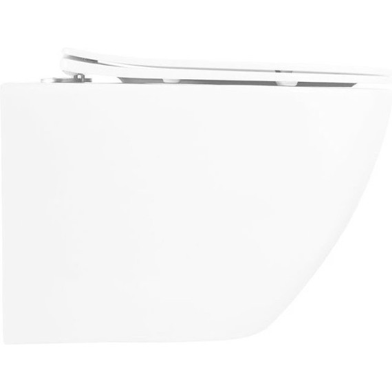 Инсталляция с подвесным унитазом комплект: Aquatek Standart 50 INS-0000012 с подвесным безободковым унитазом BelBagno Uno BB3105CHR/SC сиденье микролифт, крепление, кнопка смыва хром глянцевая + набор для гигиенического душа Haiba HB5511 фото 10