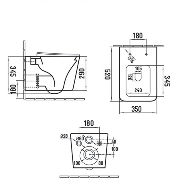 Унитаз подвесной безободковый Vincea Q-Line VT1-12MO с тонкой крышкой микролифт, океан матовый, Цвет производителя: синий - 9 Унитаз подвесной безободковый Vincea Q-Line VT1-12MO с тонкой крышкой микролифт, океан матовый, Цвет производителя: синий фото 9