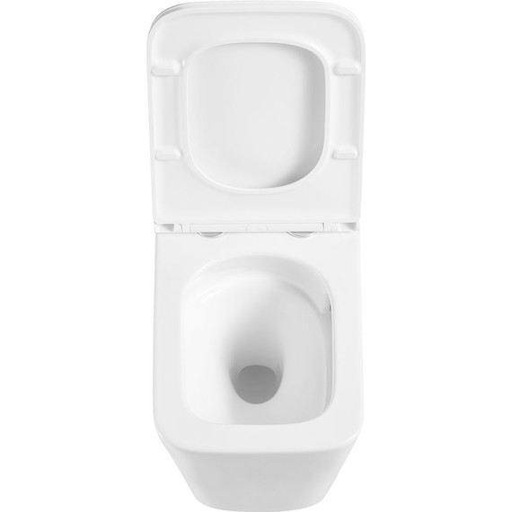 Унитаз подвесной Vincea Q-Line VT1-12T с тонкой крышкой микролифт (Система смыва торнадо) фото 6