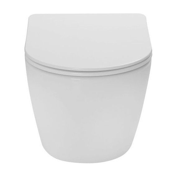 Унитаз подвесной Vincea Globo VT1-14T с тонкой крышкой микролифт (Система смыва торнадо) фото 3