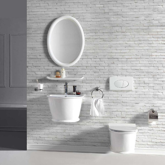 Унитаз подвесной безободковый Vincea Bordo VT1-16 с тонкой крышкой микролифт фото 2