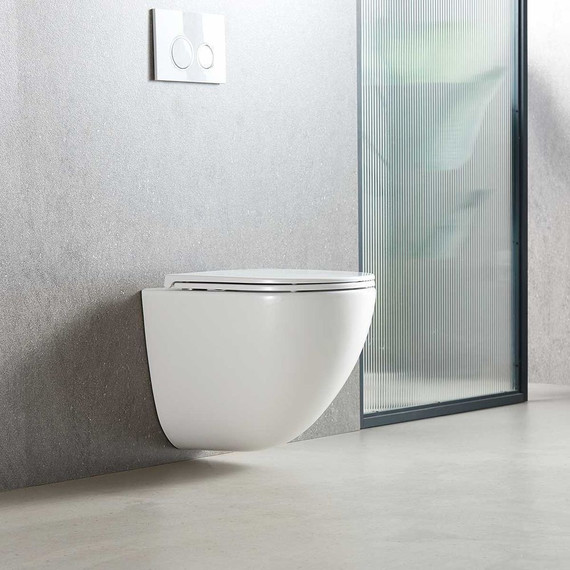 Унитаз подвесной Vincea Bien VT1-51T с тонкой крышкой микролифт (Система смыва торнадо) - 8 Унитаз подвесной Vincea Bien VT1-51T с тонкой крышкой микролифт (Система смыва торнадо) фото 8