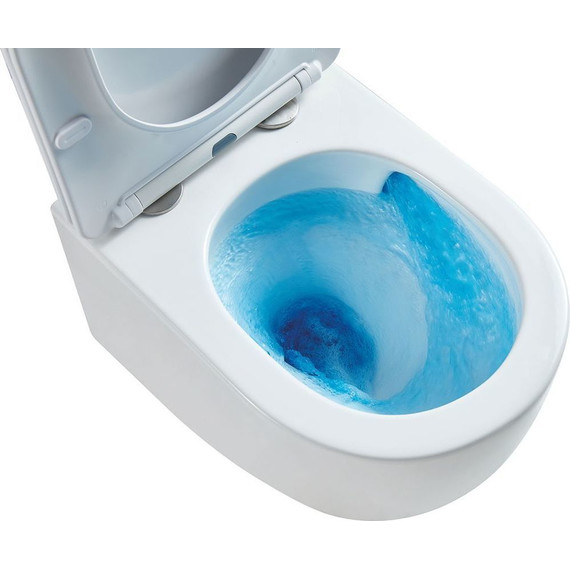 Унитаз подвесной Vincea Globo VT1-52T с тонкой крышкой микролифт (Система смыва торнадо) фото 2