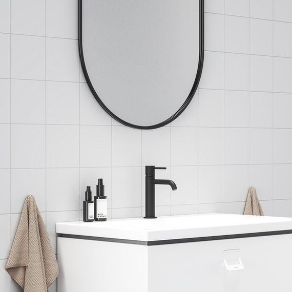 Смеситель для раковины Ravak ES 012.20BLM X070273, чёрный матовый - 2 Смеситель для раковины Ravak ES 012.20BLM X070273, чёрный матовый фото 2