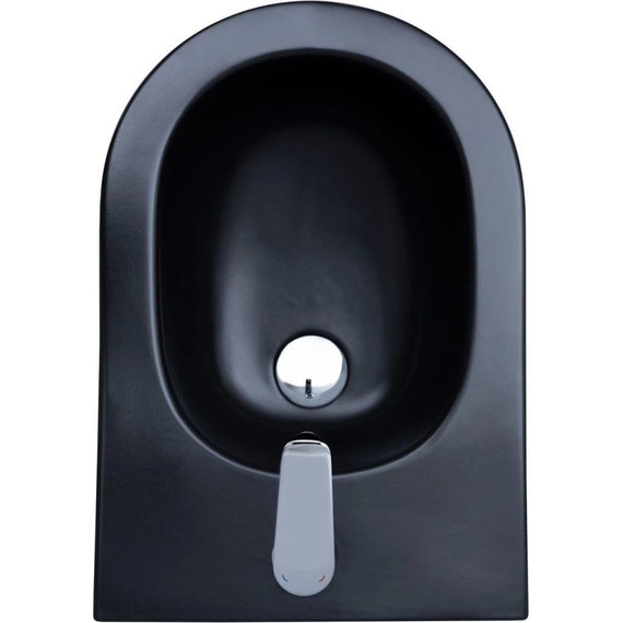 Биде подвесное Aquanet LAKE-B2B 316464, чёрный матовый фото 2