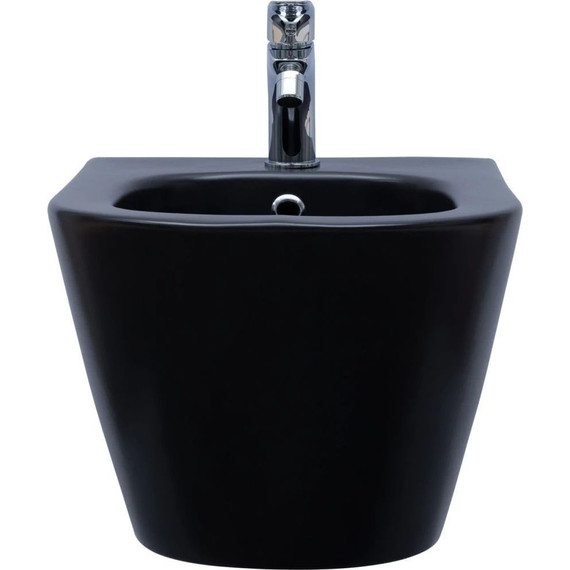 Биде подвесное Aquanet LAKE-B2B 316464, чёрный матовый фото 6