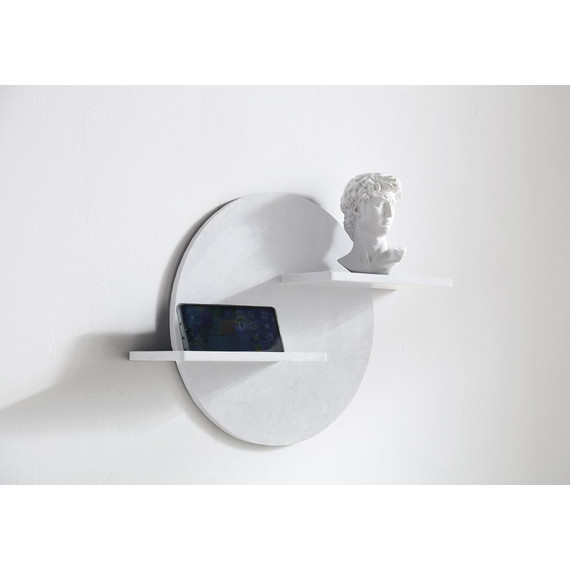 Полка Abber Stein AS1656, белый матовый - 2 Полка Abber Stein AS1656, белый матовый фото 2