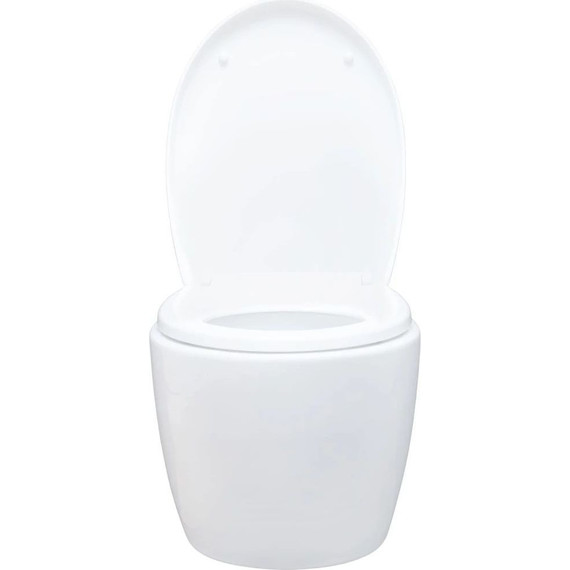 Унитаз подвесной безободковый Aquanet ZV-1 303977 с крышкой микролифт фото 10