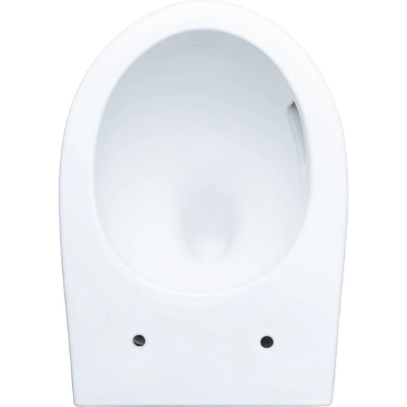 Унитаз подвесной безободковый Aquanet ZV-1 303977 с крышкой микролифт фото 3