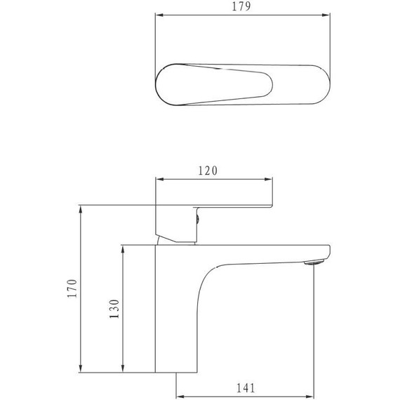 Смеситель для раковины Esko Colombo COL26M фото 2