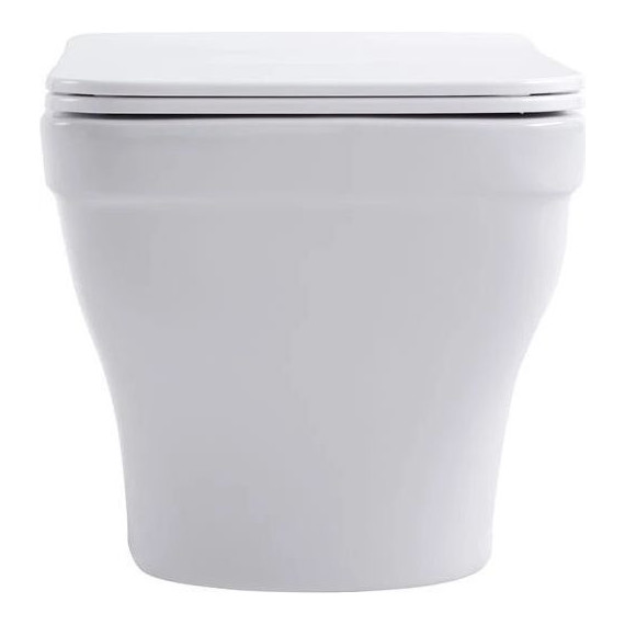 Унитаз подвесной безободковый Aquanet Elegant W LX-1163 280960 с тонкой крышкой микролифт фото 7