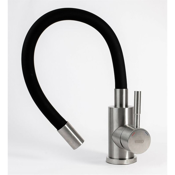 Смеситель для кухни Esko K44 B, чёрный/никель матовый, Цвет производителя: чёрный, никель - 2 Смеситель для кухни Esko K44 B, чёрный/никель матовый, Цвет производителя: чёрный, никель фото 2