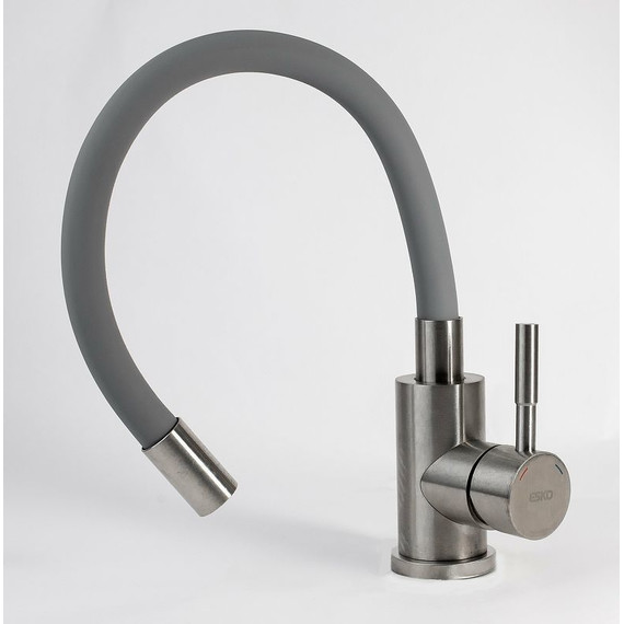 Смеситель для кухни Esko K44 G, серый/никель матовый, Цвет производителя: серый, никель фото 2