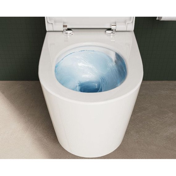 Унитаз подвесной безободковый Vitra Nest QuantumFlush 7870B403-0075 (система смыва Торнадо) фото 7