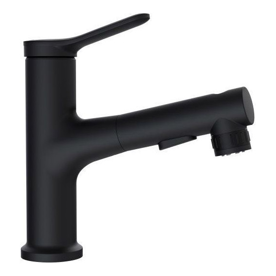 Смеситель для раковины BelBagno BB-LVMD-NERO-W0, чёрный матовый, Цвет производителя: чёрный матовый фото 